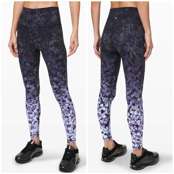 Lululemon Align Pant 28"- Nightfall Blossom Multi/ Size 2 - Picture 1 of 8